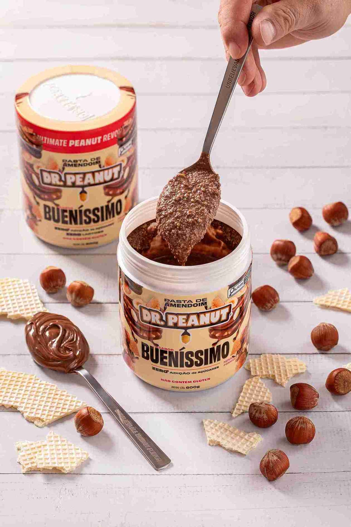 Manteiga de Amendoim Sabor Bueníssimo 600g