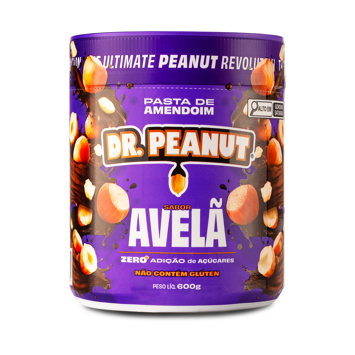 Manteiga de Amendoim Sabor Avelã 600g