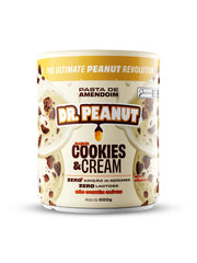 Manteiga de Amendoim Sabor Cookies & Cream 600g