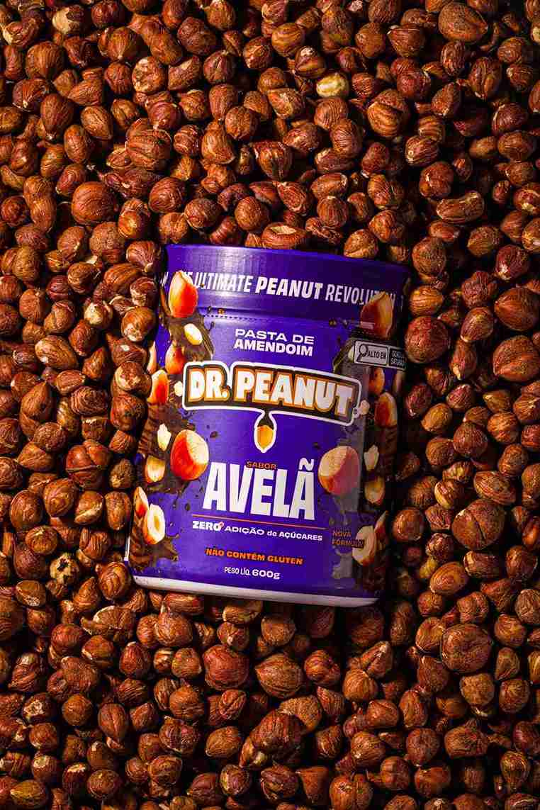 Manteiga de Amendoim Sabor Avelã 600g