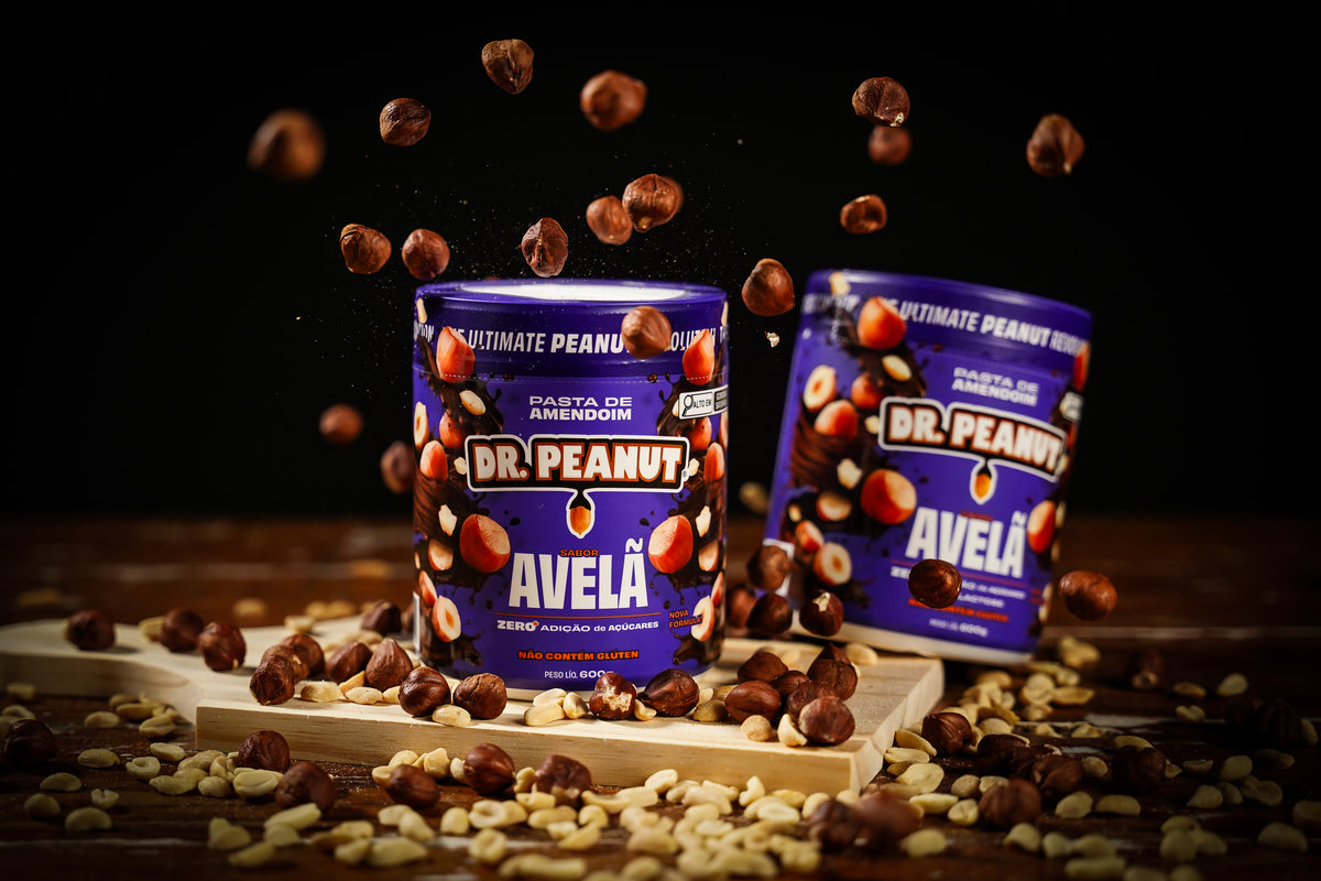 Manteiga de Amendoim Sabor Avelã 600g