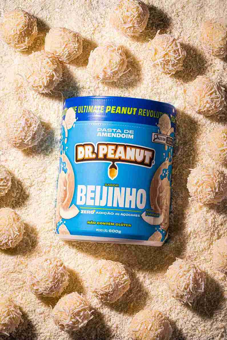 Manteiga de Amendoim Sabor Beijinho 600g