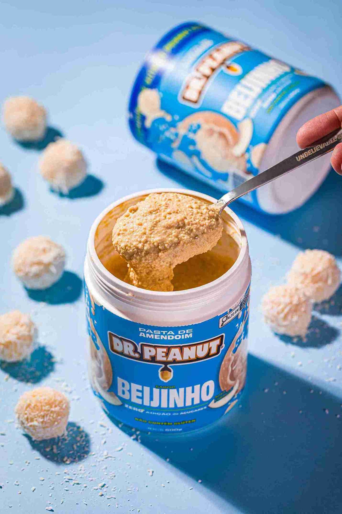 Manteiga de Amendoim Sabor Beijinho 600g