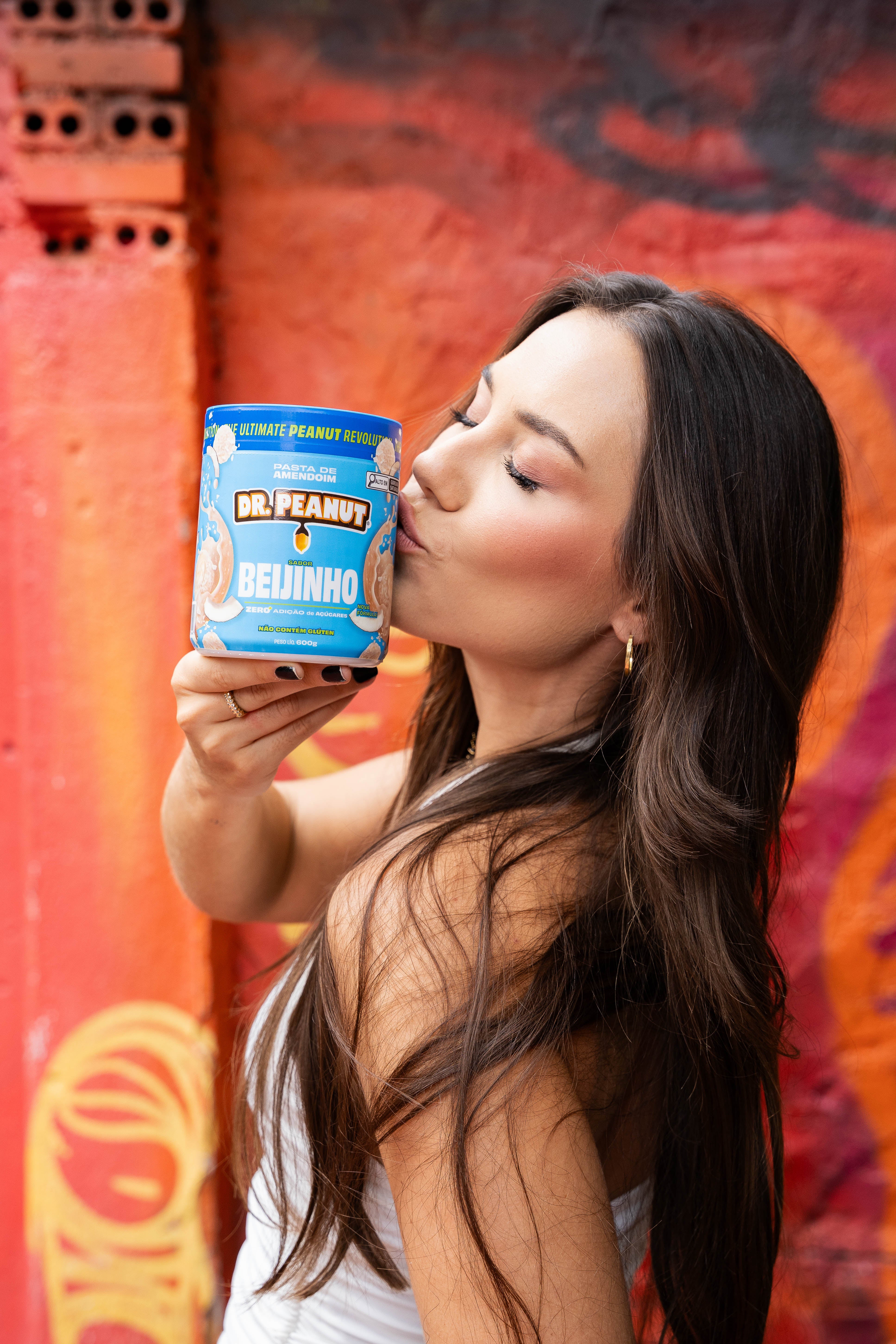 Manteiga de Amendoim Sabor Beijinho 600g