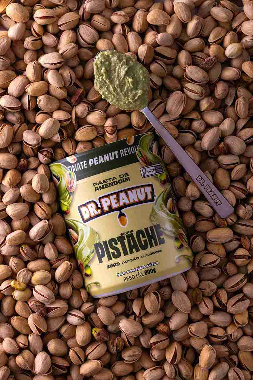 Manteiga de Amendoim Sabor Pistache 600g
