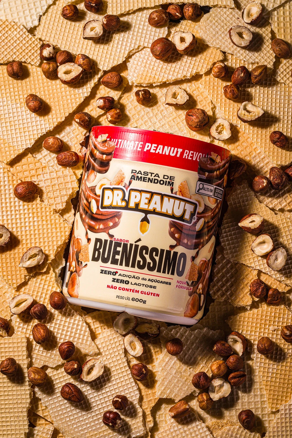 Manteiga de Amendoim Sabor Bueníssimo 600g