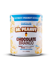 Manteiga de Amendoim Sabor Chocolate Branco 600g
