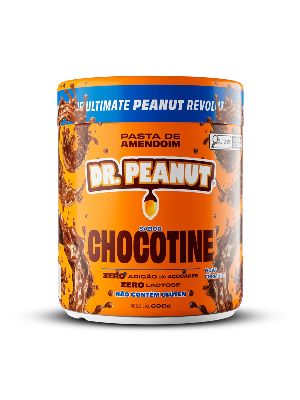 Manteiga de Amendoim Sabor Chocotine 600g