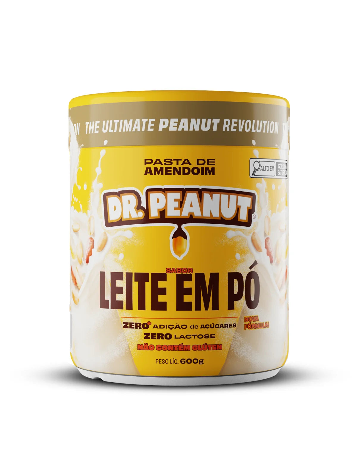 Manteiga de Amendoim Sabor Leite em Pó 600g