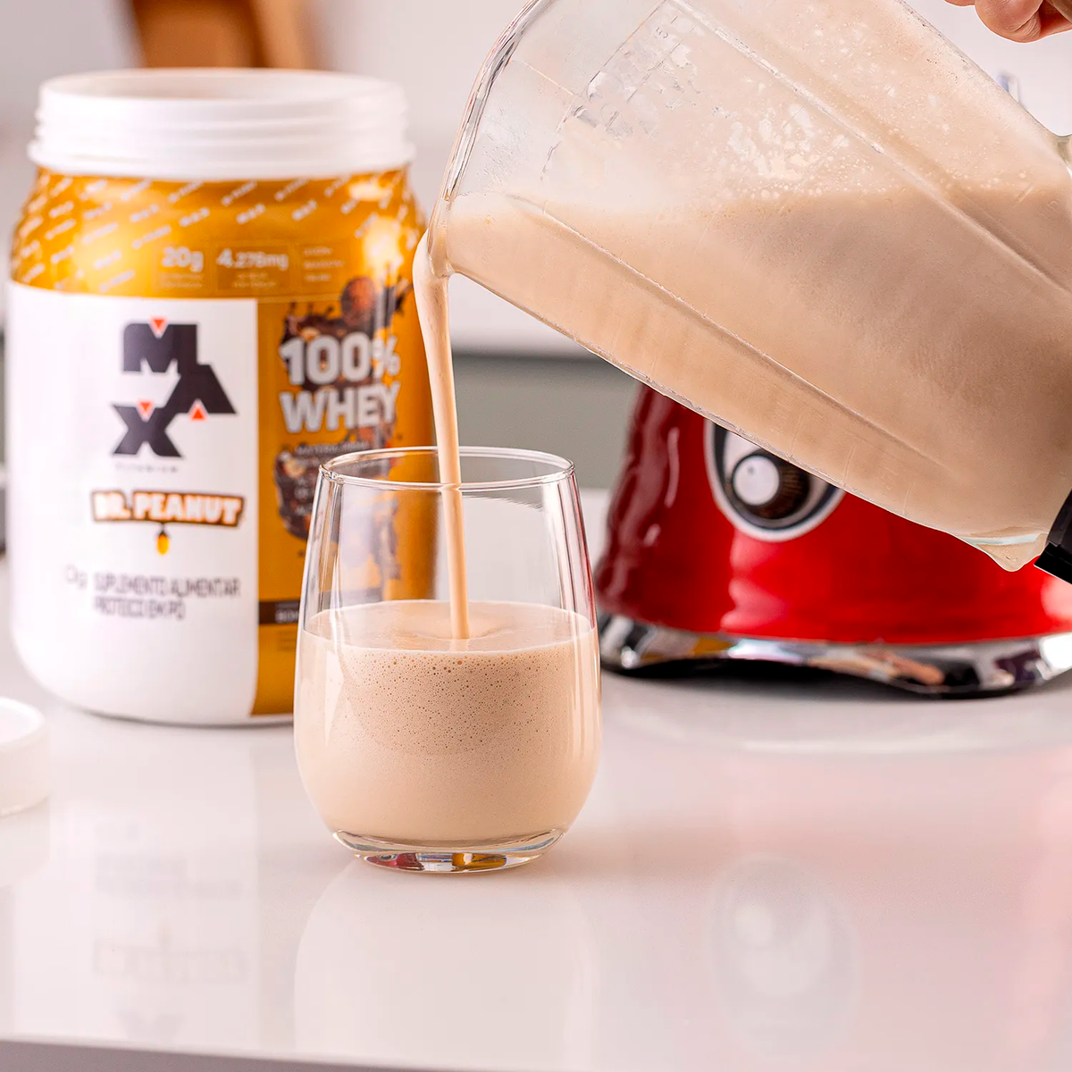 Whey Protein Dr. Peanut 100% Whey 900g - Bombom Italiano