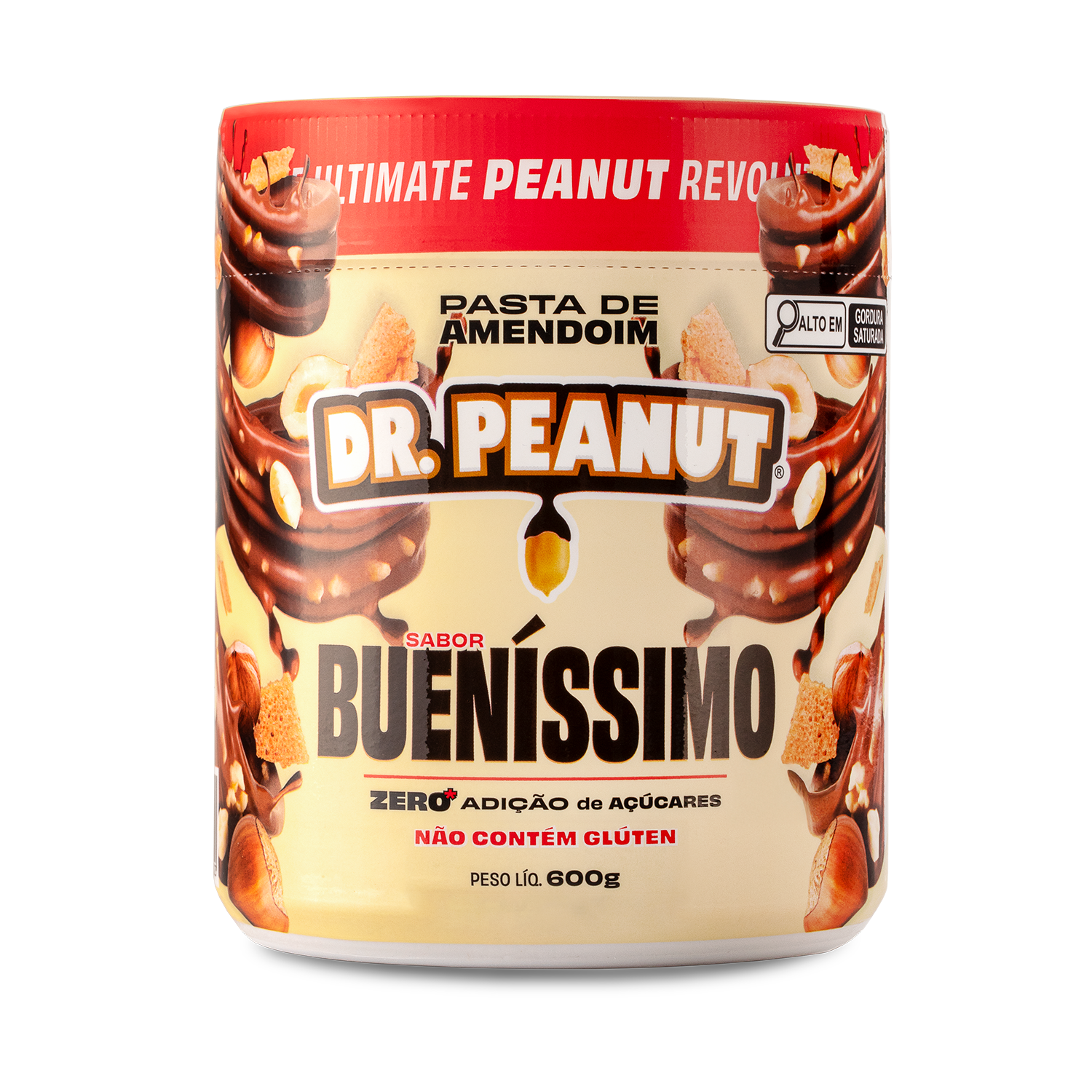 Manteiga de Amendoim Sabor Bueníssimo 600g